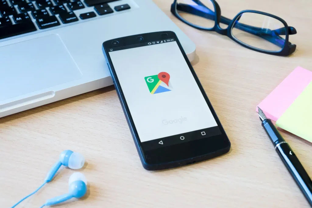 Smartphone fiche Google my Business