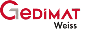 Logo Gedimat Weiss